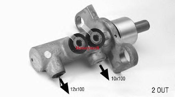 Главный тормозной цилиндр 132953B BENDIX JURID