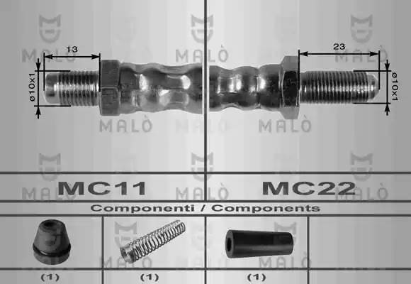 Тормозной шланг 8605 MALO
