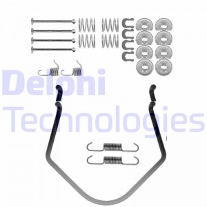 Комплектующие, тормозная колодка LY1165 DELPHI