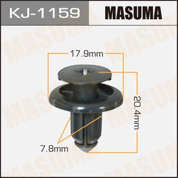 Клипса крепежная KJ1159 MASUMA