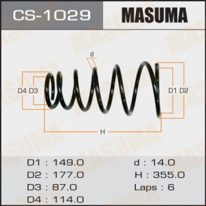 Пружина подвески CS-1029 MASUMA