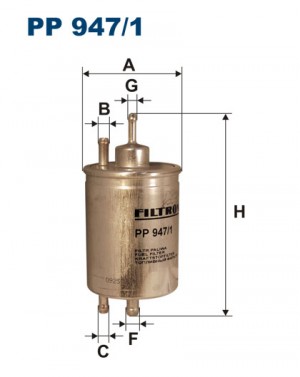 Фильтр топливный PP9471 FILTRON
