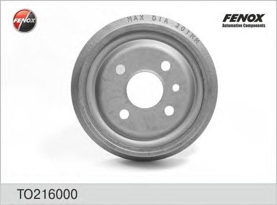 Барабан тормозной TO216000 FENOX