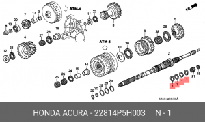 Деталь 22814P5H003 HONDA