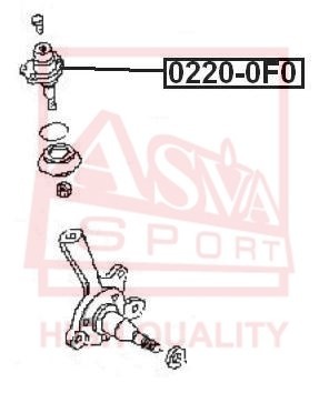 Опора шаровая подвески 0220-0F0 ASVA