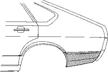 Боковина 5807134 VAN WEZEL