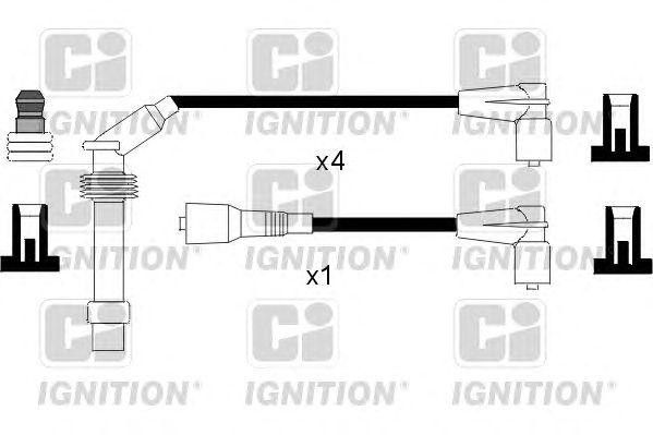 Ккомплект проводов зажигания XC1057 QUINTON HAZELL