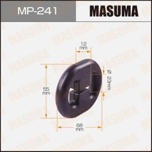 Резинка крепления глушителя MP-241 MASUMA