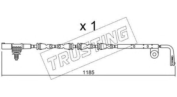 Сигнализатор, износ тормозных колодок SU.229 TRUSTING