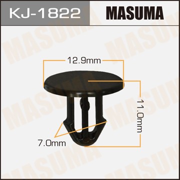 Клипса крепежная KJ1822 MASUMA