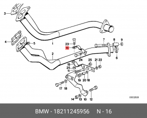 Деталь 18 21 1 245 956 BMW