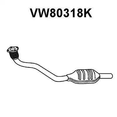 Катализатор VW80318K VENEPORTE