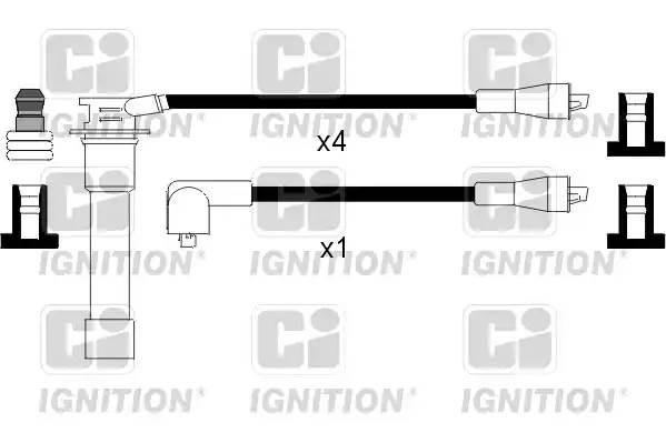 Ккомплект проводов зажигания XC446 QUINTON HAZELL