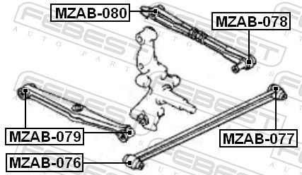 Деталь MZAB078 FEBEST