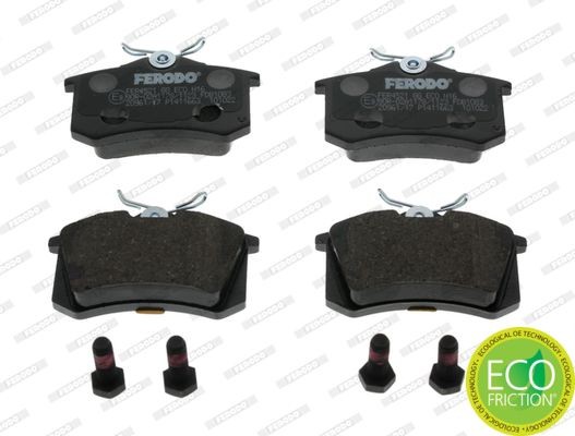 Комплект тормозных колодок, диско FDB1083 FERODO