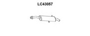 Глушитель выхлопных газов конечный LC43057 VENEPORTE