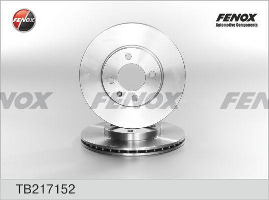 Диск тормозной TB217152 FENOX