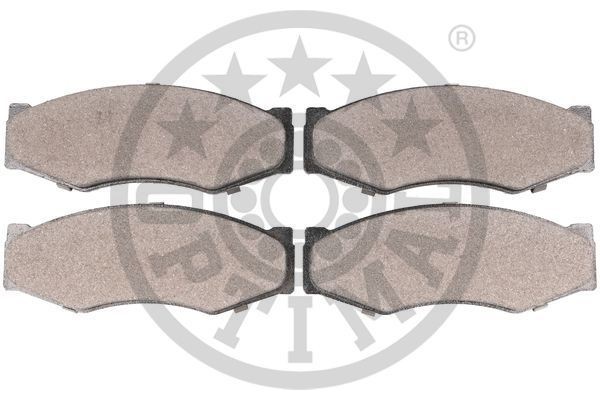 Комплект тормозных колодок, диско 9386 OPTIMAL