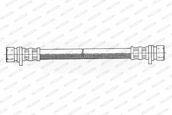 Тормозной шланг FHY2409 FERODO