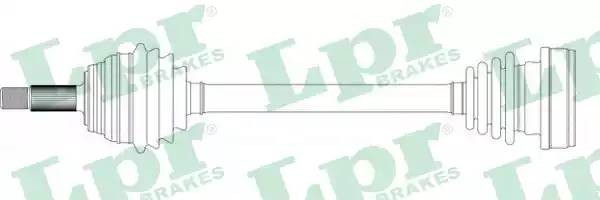 Приводной вал DS51007 LPR
