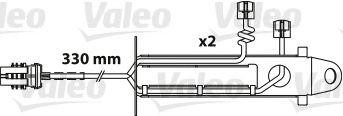Комплект тормозных колодок, диско 541696 VALEO PHC