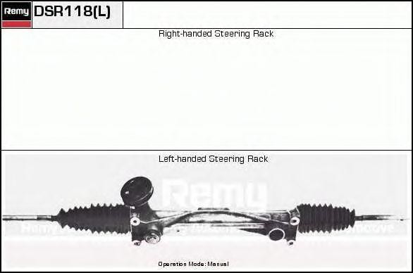 Рулевой механизм DSR118L DELCO REMY