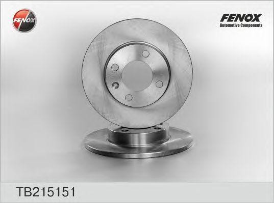Диск тормозной TB215151 FENOX