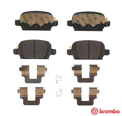 Комплект тормозных колодок, диско P59037 BREMBO