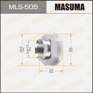 Гайка ШРУСа MLS-505 MASUMA