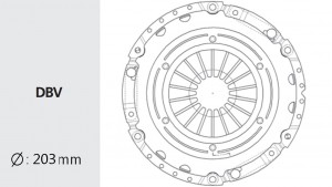 Корзина сцепления OPC05 VALEO PHC