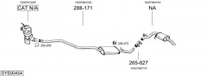 Катализатор 099635 BOSAL