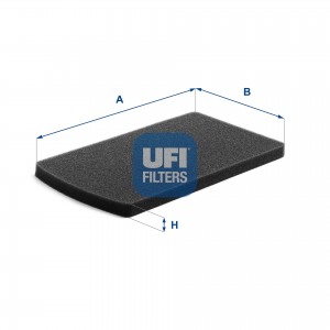 Воздушный фильтр 27.230.00 UFI