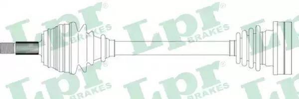 Приводной вал DS51042 LPR