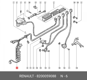 Деталь 8200059088 RENAULT