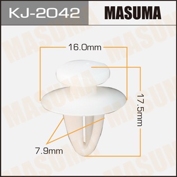 Клипса расширителя крыла KJ2042 MASUMA