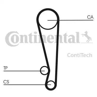 Комплект ремня ГРМ CT1024 CONTITECH