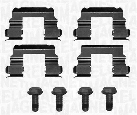 Комплект тормозных колодок, диско 430216170313 MAGNETI MARELLI