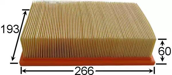 Фильтр воздушный A9601 JS ASAKASHI