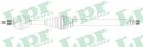 Приводной вал DS49018 LPR