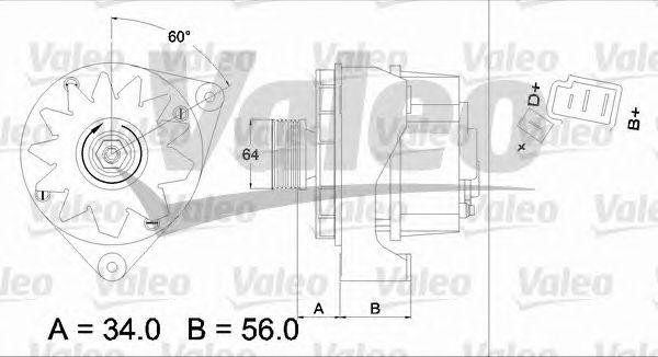 Генератор 436785 VALEO PHC