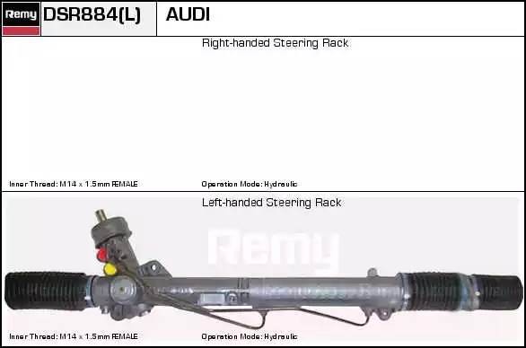 Рулевой механизм DSR884L DELCO REMY
