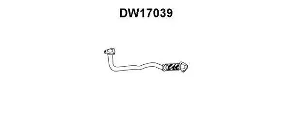 Выпускной трубопровод DW17039 VENEPORTE