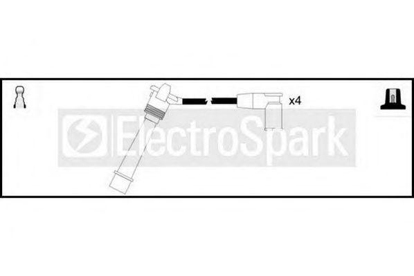 Ккомплект проводов зажигания OEK581 STANDARD