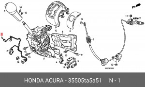 Лампа 35505TA5A51 HONDA