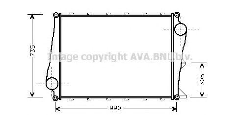 Интеркулер VL4021 AVA
