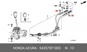 Деталь 54357SF1003 HONDA