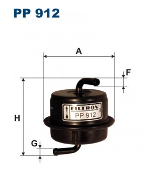 Фильтр топливный PP912 FILTRON
