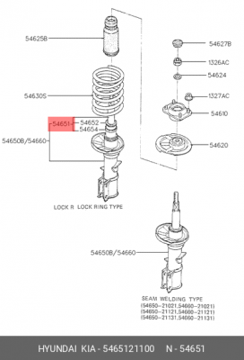 Деталь 5465121100 HYUNDAI KIA