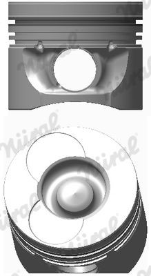 Поршень 87-743100-00 NURAL