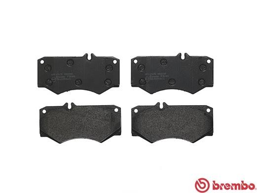 Комплект тормозных колодок, диско P50003 BREMBO